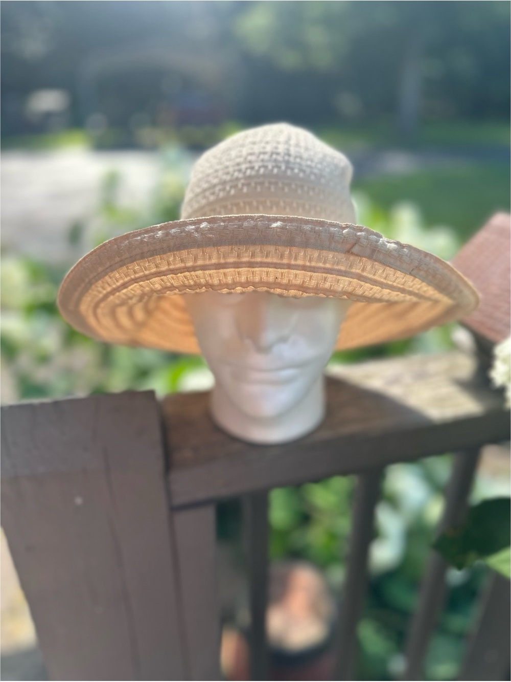Betmar Beach Wide Brim Straw Sun Hat - Beige